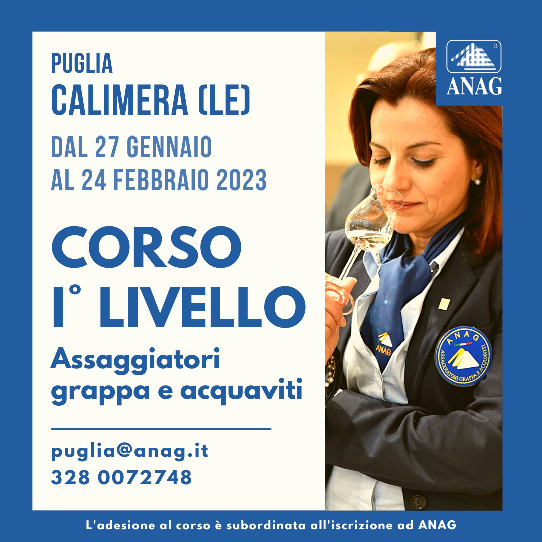 Corso di primo livello per assaggiatori a Calimera (Lecce) 27 gennaio ...